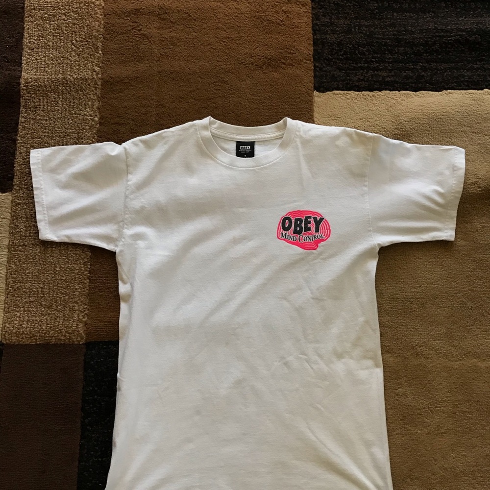 Obey Tee White